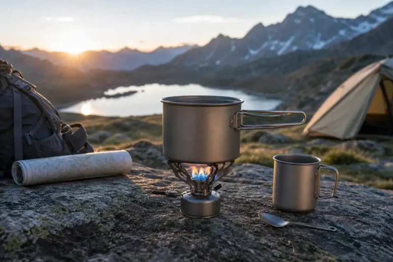Beste Titan-Campinggeschirre für 1 Person: 9 Sets im Vergleich